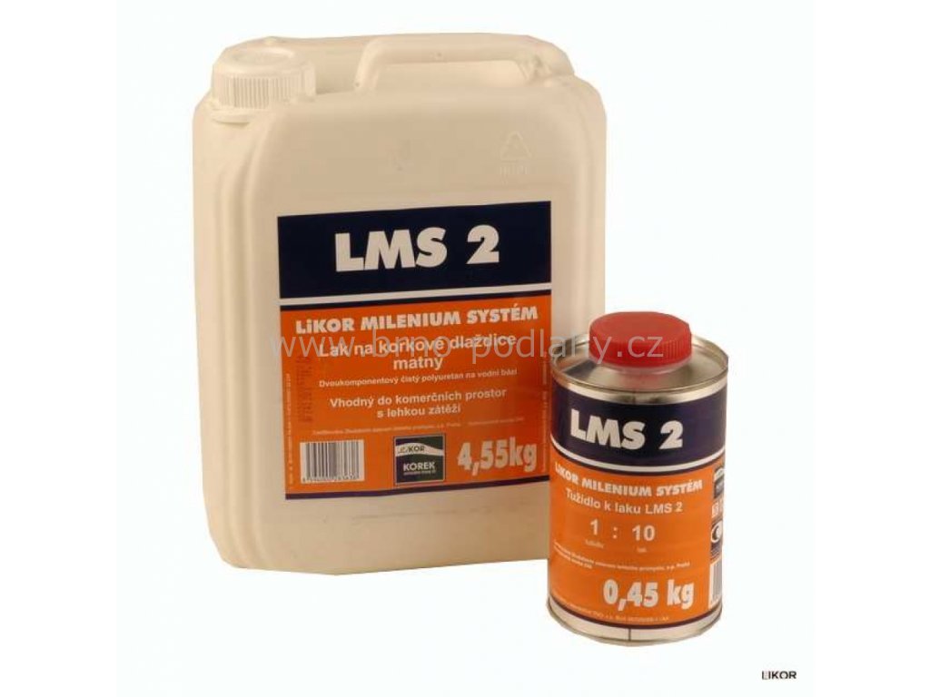LOBA Vrchní lak na korkové podlahy LMS 2  5l - mat