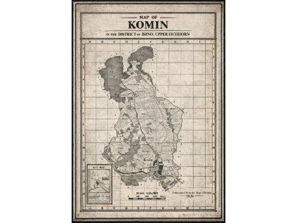 Retro ArtMap Komin 1826