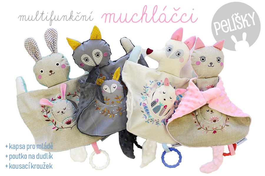 Muchláčci - hračky pro miminko