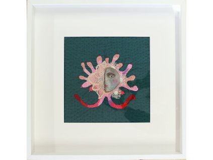 Medusa Gorgona / výšivka