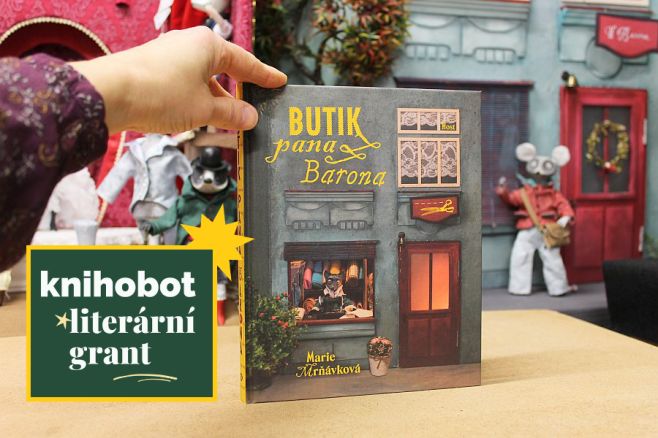 Knížka Butik pana Barona byla nominovaná do Grantu pro debutující spisovatele, který vyhlásil Knihobot. Nevím, kdo mne...