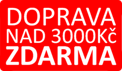 Doprava zdarma nad 3000 Kč