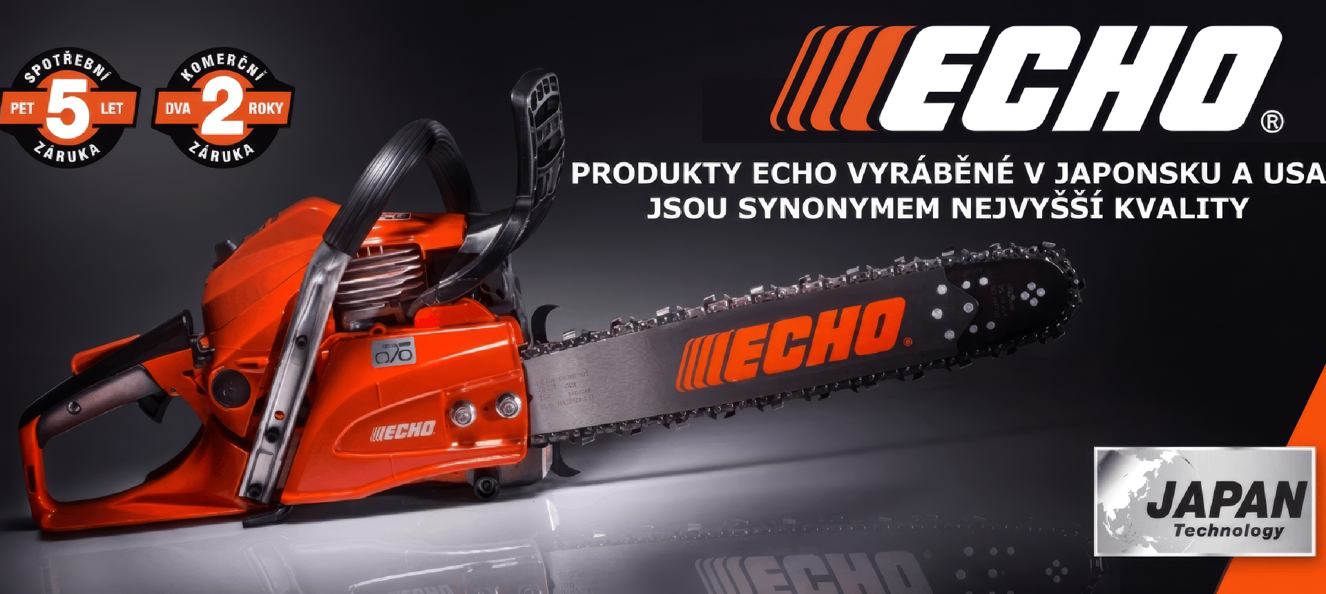 Echo pily a křovinořezy