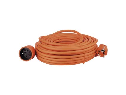 Prodlužovací kabel – spojka, 25m, oranžový