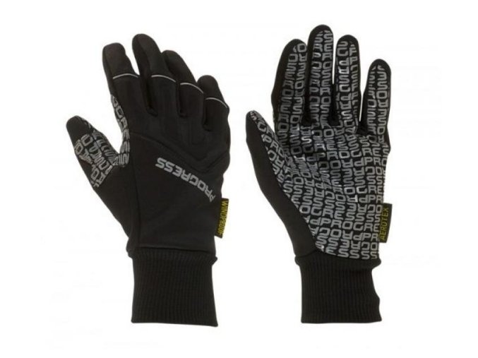 rukavice Progress SNOWRIDE GLOVES zimní černé