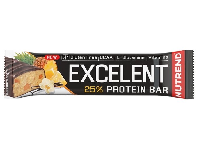 tyčinka Nutrend Excelent vanilka+ananas 85g