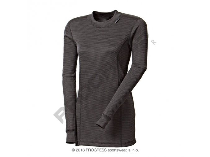 triko dlouhé dámské Progress NDRZ černé (Velikost L)