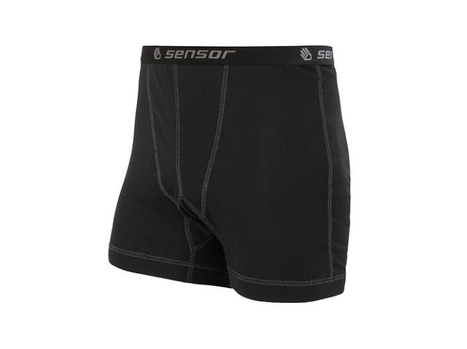 boxerky SENSOR DOUBLE FACE černé (Velikost L)