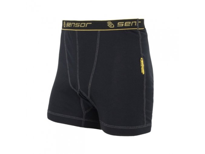 boxerky SENSOR DOUBLE FACE černé (Velikost L)