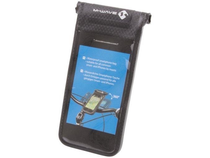 pouzdro na mobil M-Wave Smartphone Black Bay