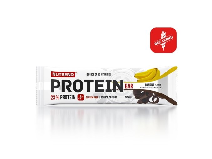 tyčinka Nutrend PROTEIN BAR banán 55g