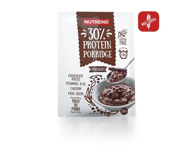 kaše Nutrend Protein Porridge 5x50g čokoláda