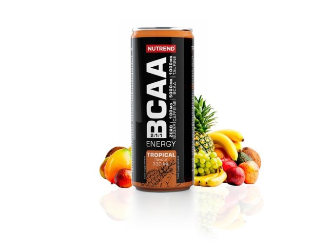 nápoj Nutrend BCAA ENERGY - tropical 330ml