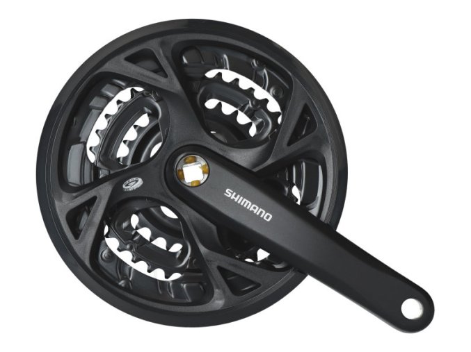 kliky Shimano Acera FC-M371 3x9 48/36/26z 170mm černé s krytem original balení