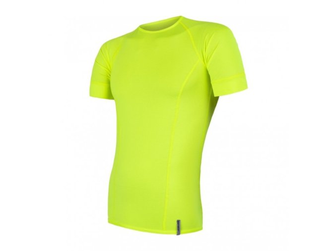 triko krátké pánské SENSOR COOLMAX TECH fluoritové (Velikost L)