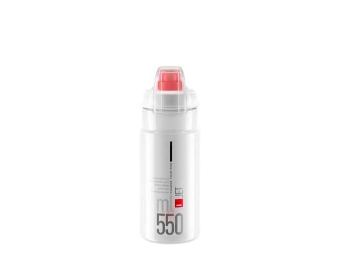 lahev ELITE Jet  Plus 21´ čirá/červené logo 550 ml