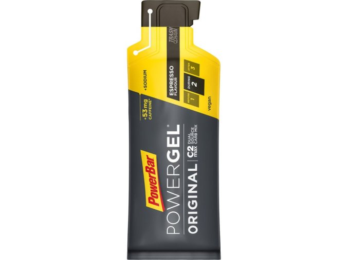 Gel PowerBar POWERGEL espresso s kofeinem 41g