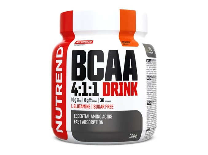 nápoj Nutrend BCAA 4:1:1 300g pomeranč