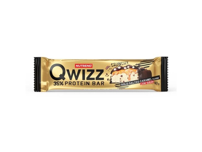 tyčinka Nutrend QWIZZ PROTEIN BAR slaný karamel 60g
