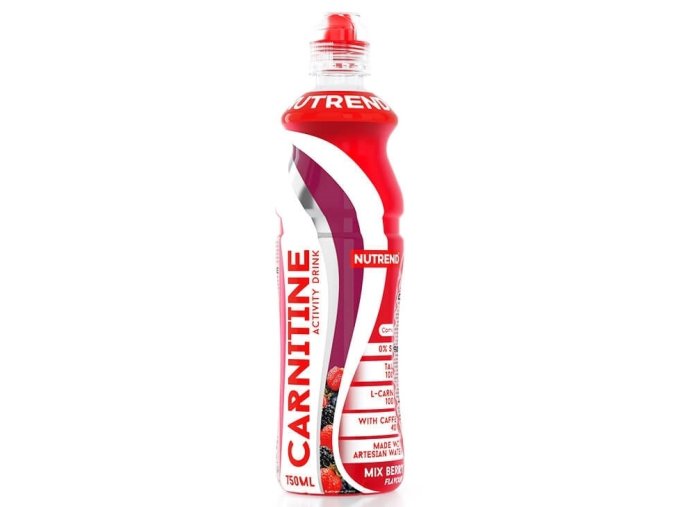 nápoj Nutrend CARNITINE with caffeine 750ml MIX BERRY