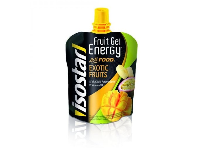 gel ISOSTAR FRUIT ENERGY ACTIFOOD exotické ovoce 90g