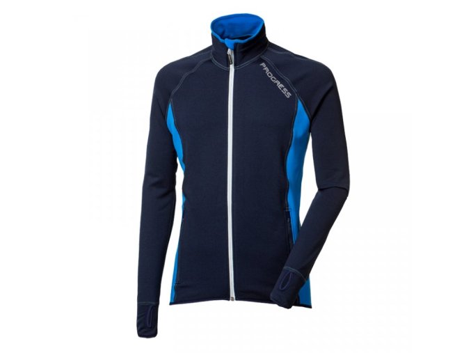 mikina pánská Progress TOREZ tmavě modrá/světle modrá (Velikost L)