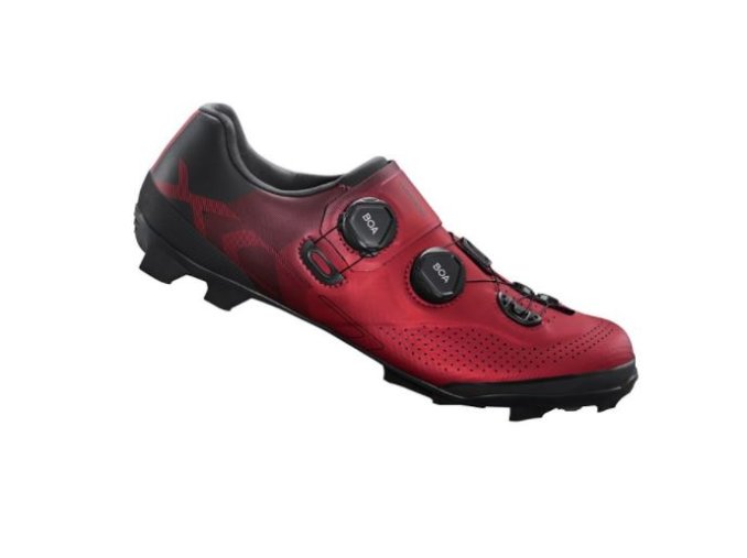 boty Shimano XC7 červené (Velikost 42)