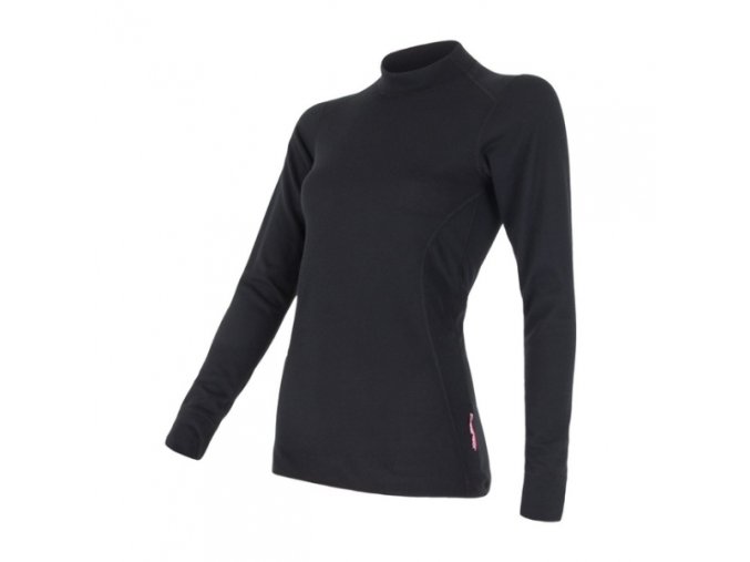 triko dlouhé dámské SENSOR DOUBLE FACE černé (Velikost L)
