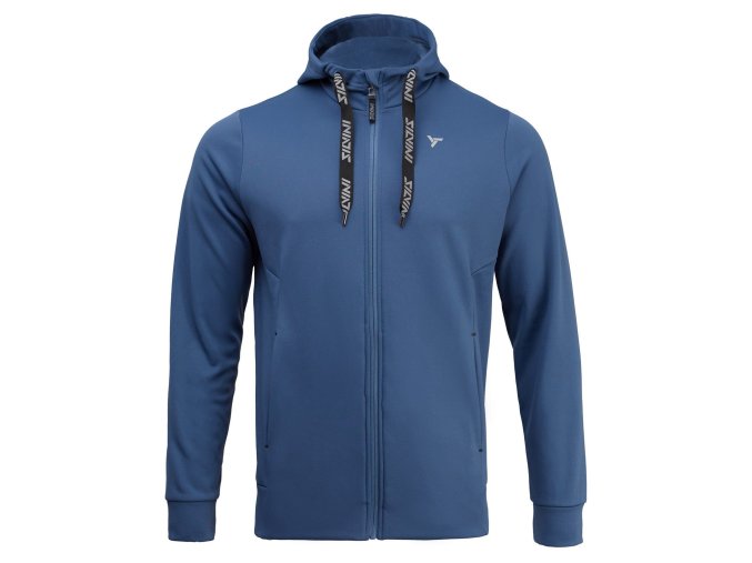 Pánská mikina s kapucí Silvini MJ1922 Loreto (Velikost S, Barva navy-cloud)