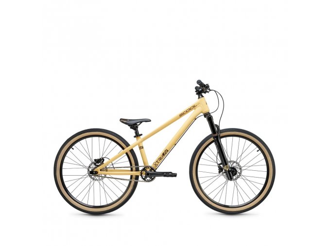 Dětské BMX kolo XtriX dirt 26-1S béžová/hnědá (od 143 cm)