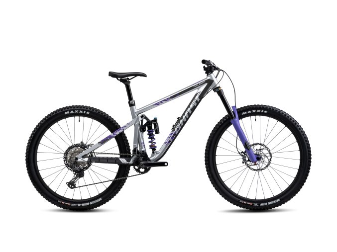 GHOST Riot AM Full Party 27.5 Silver/Electric Purple - S