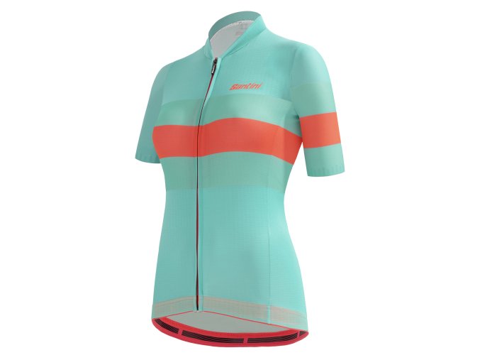 Dámský dres SANTINI Ecosleek Bengal Lady Aqua