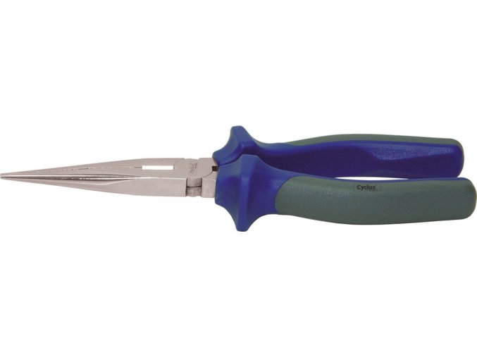 CYCLUS TOOLS long nose pliers, straight, 200 mm, multicomponent grips