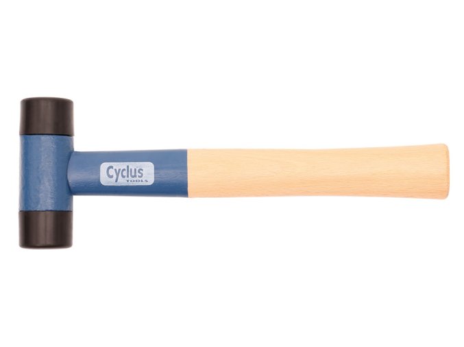 CYCLUS TOOLS rubber mallet 452 g, ash wood-handle 290 mm