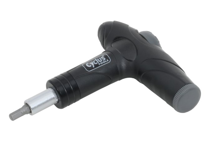 CYCLUS TOOLS torque T-wrench | adjustable 4, 5, 6 Nm | including 3 mm, 4 mm, 5 mm, TX25 bits