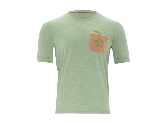 Silvini pánské tričko MD2258 Calvisio (Velikost S, Barva olive-tiger)