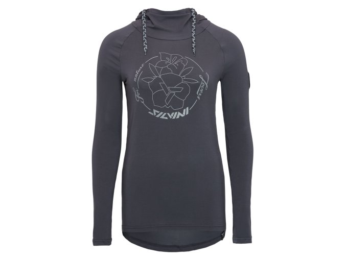 Silvini dámská mikina WD1920 Merate (Velikost XS, Barva charcoal-cloud)