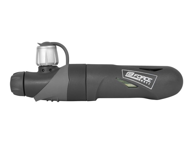 inflátor FORCE SHIELD na CO2 bombičku, šedý