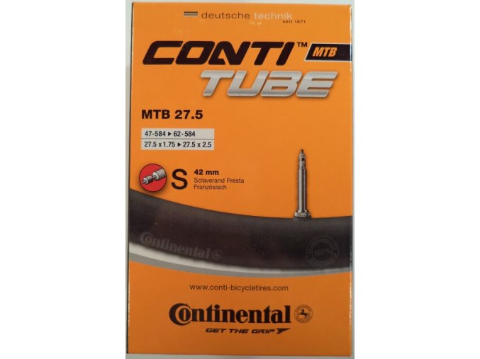 duše Continental MTB 27.5 (47/62-584) FV/42mm