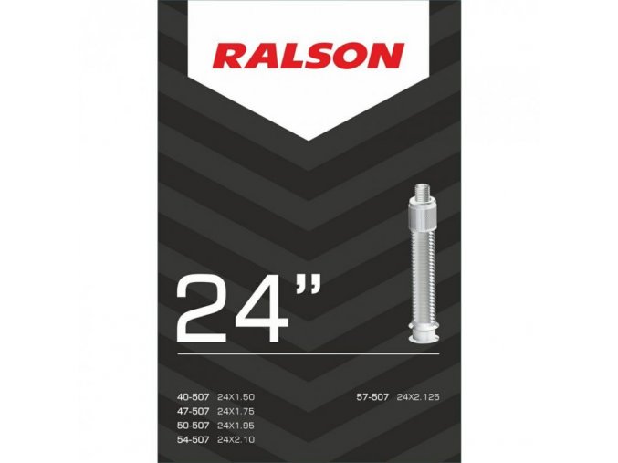 duše RALSON 24"x1.75-2,125 (47/57-507) DV/22mm