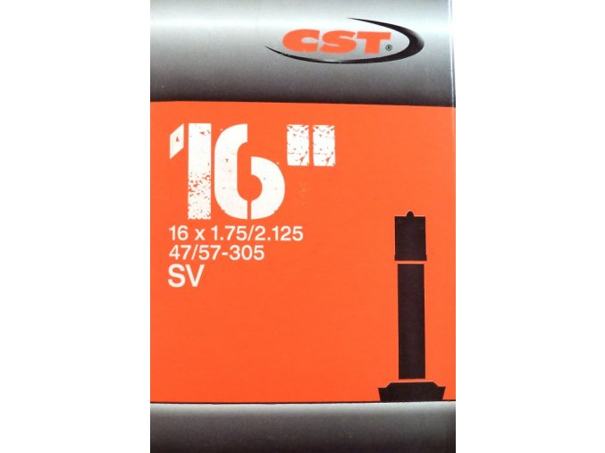 duše CST 16"x1.75-2.125 (47/57-305) AV/33mm