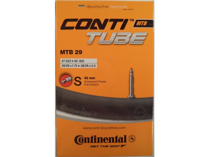 duše Continental MTB 28/29 (47/62-622) FV/42mm