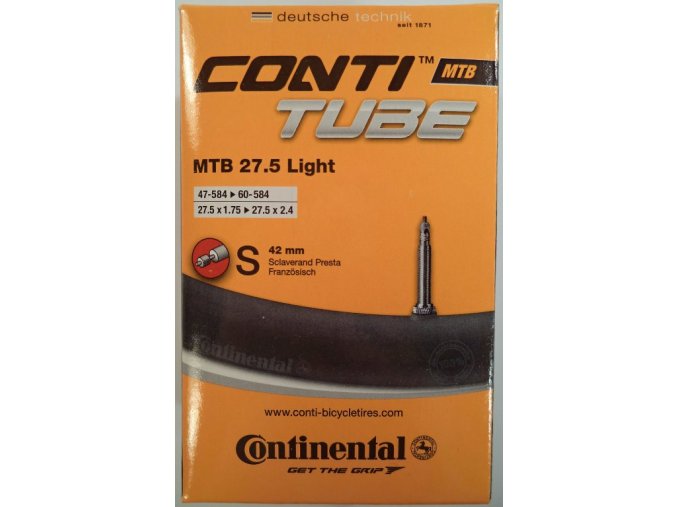 duše Continental MTB Light 27.5 (47-584/60-584) FV/42mm