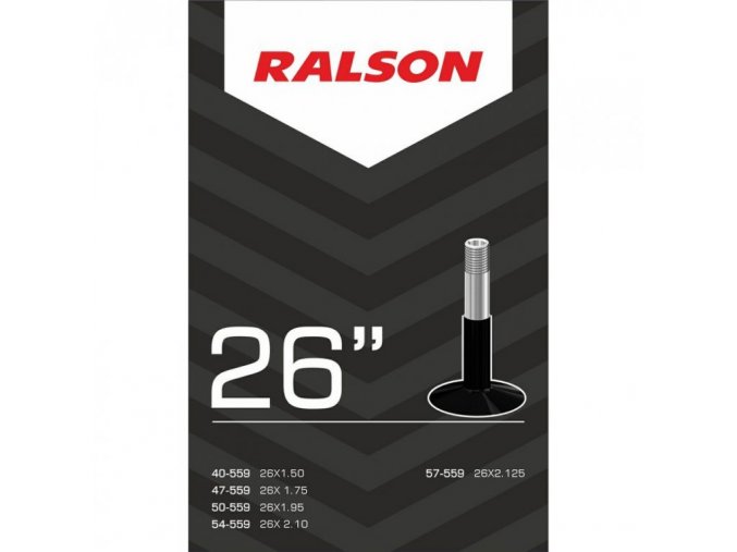 duše RALSON 26"x1.75-2.125 (47/57-559) AV/40mm