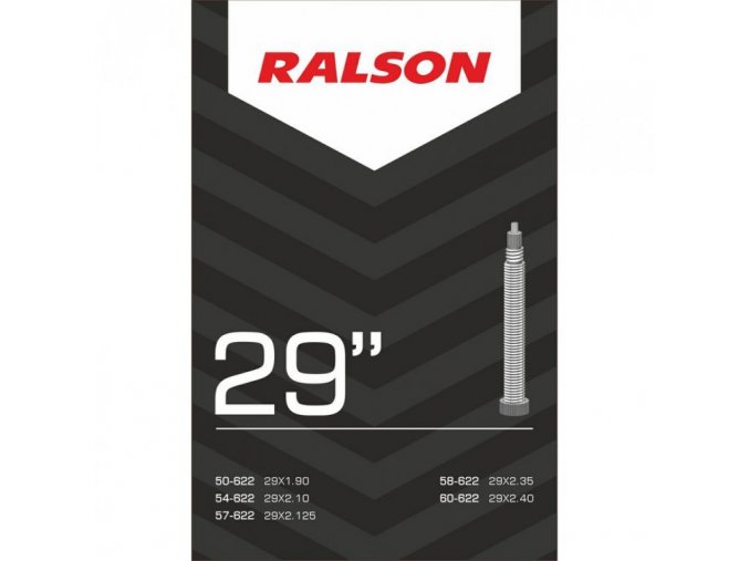 duše RALSON 29"x1.9-2.4 (50/60-622) FV/60mm