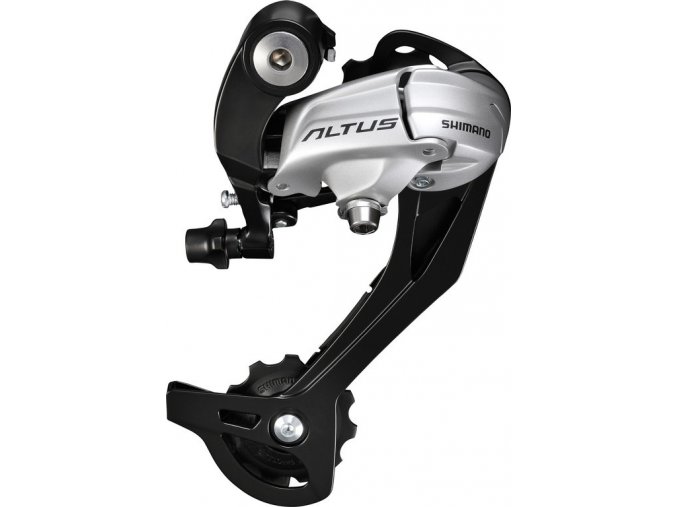 měnič MTB 9k Shimano Altus M370 stříbrný originální balení