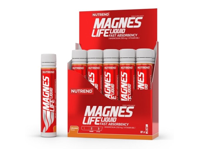 nápoj Nutrend MagnesLife 10x25ml pomeranč