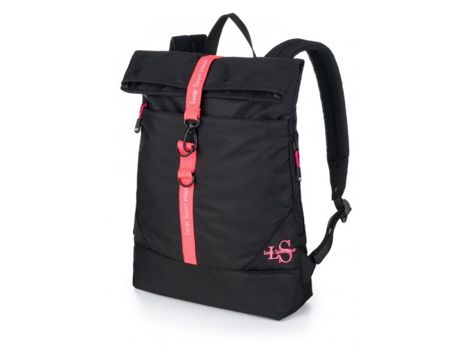 batoh daypack LOAP ESPENSE černo/růžový