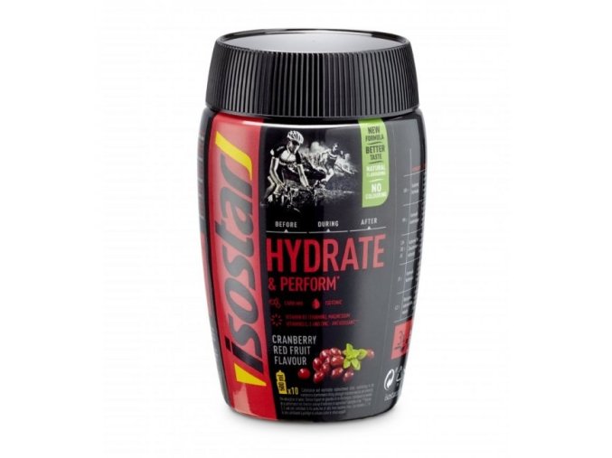 nápoj ISOSTAR Hydrate & Perform antioxidant brusinka 400g