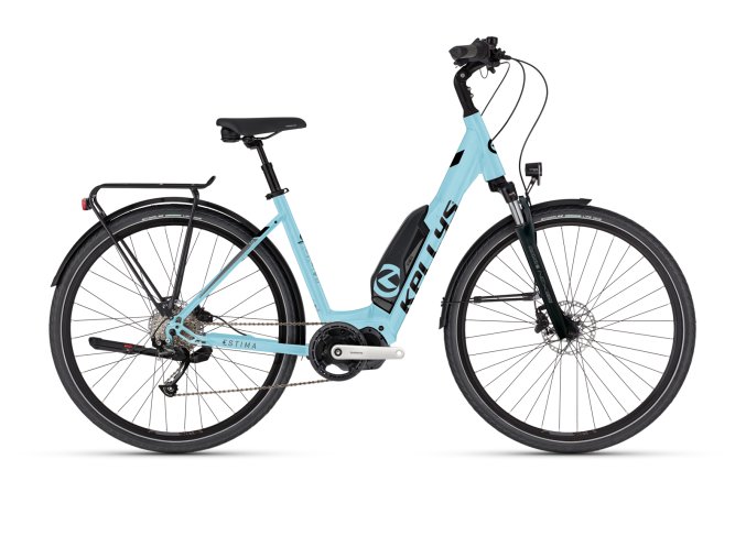 KELLYS Estima 10 SH Sky Blue S 504Wh 2022